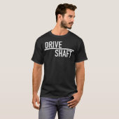 ドライブ失ったシャフトバンド Tシャツ (正面フル)