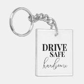 ドライブ安全ハンサム キーホルダー (正面左)