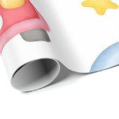 ドライブ猫と雪のグローブクリスマス ラッピングペーパー (ロールコーナー)