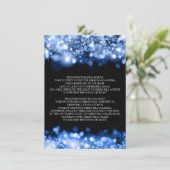 ドライブ ディレクション きらきらとしたライト サファイアブルー 招待状 (スタンド正面)