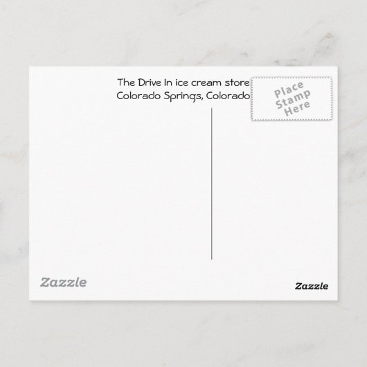 ドライブ ポストカード (裏面)