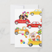 ドライブ(誕生日招待状カード) (裏面)