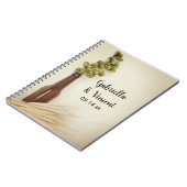 ドライホップと小麦結婚醸造所のゲストブック ノートブック (左側)