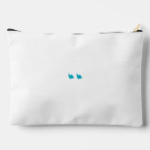 ドライボーンズのグラフィックブルー アクセサリーポーチ (裏面)