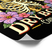 ドライボーンズ来アライブ踊りスケルトンJesus Hallow ポスター (角)