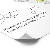 ドライマルチニブライダルシャワーデイトナイトアイディア ポスター (角)