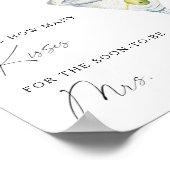 ドライマルティーニブライダルシャワーー数キス ポスター (角)