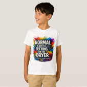ドライヤーの設定が普通ってだけ Tシャツ (正面フル)