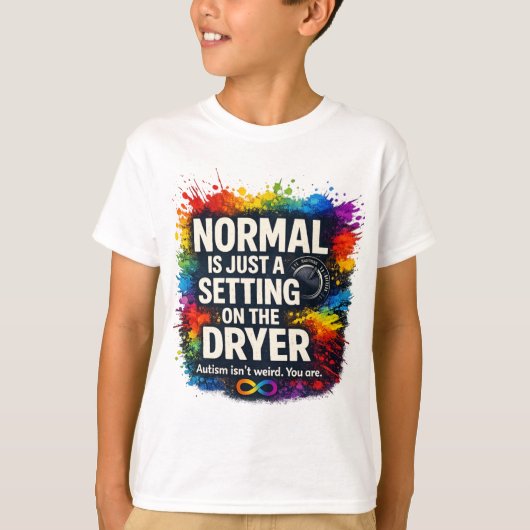 ドライヤーの設定が普通ってだけ Tシャツ (正面)