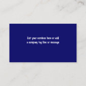 ドライヤーベント清掃用名刺 名刺 (裏面)