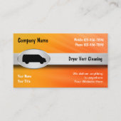 ドライヤーベント清掃用名刺 名刺 (正面)