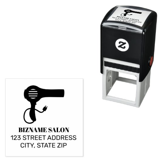 ドライヤ吹ヘアサロン美しい事業 セルフインキングスタンプ (インサイチュ)