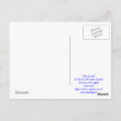 ドライランドはがき ポストカード (裏面)