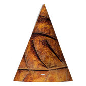 ドライリーフ：自然なテクスチャの背景。 パーティーハット (左)