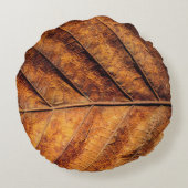 ドライリーフ:自然なテクスチャの背景。 ラウンドクッション (裏面)