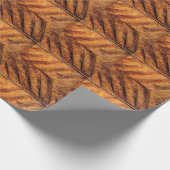 ドライリーフ：自然なテクスチャの背景。 ラッピングペーパー (角)