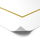 ドライワイルドフラワーブライダルティーへようこそ ポスター (角)