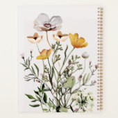 ドライワイルドフラワーブーケアポイントメント本2026 プランナー手帳 (裏面)