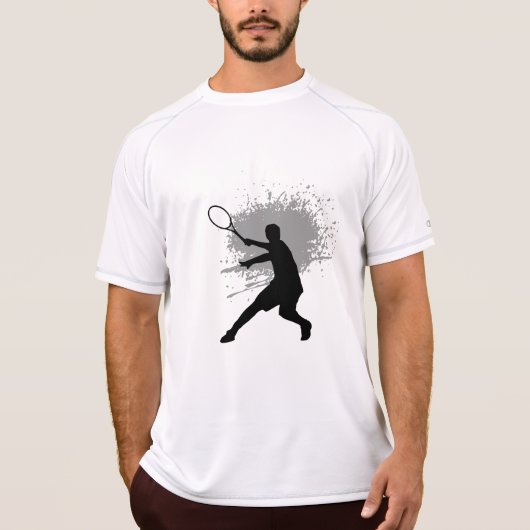 ドライ保ンテニスシャツ男性へ Tシャツ (正面)