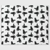 ドライ吹ヤプリントパタカスタムーン背景色 ラッピングペーパー (フラット)