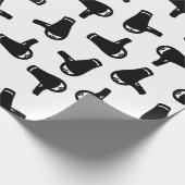 ドライ吹ヤプリントパタカスタムーン背景色 ラッピングペーパー (角)