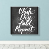 ドライ折り曲げ再生を洗浄 キャンバスプリント (インサイチュ (ウッドフロア))