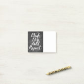 ドライ折り曲げ再生を洗浄 ポストイット (デスク上)