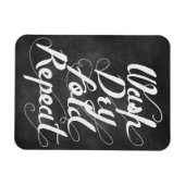 ドライ折り曲げ再生を洗浄 マグネット (横)