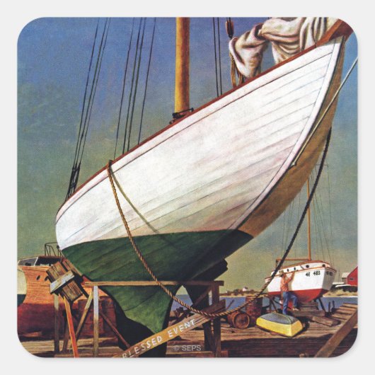 ドライ波止場バイジョンアサートン スクエアシール (正面)