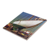 ドライ波止場バイジョンアサートン タイル (側面)