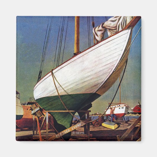 ドライ波止場バイジョンアサートン マグネット (正面)