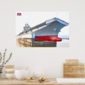 ドライ波止場! – 米国海軍 ポスター (キッチン)