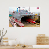 ドライ波止場! – 米国海軍 ポスター (キッチン)