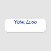 ドライ消去ビジネスのカスタマイズ可能な新しい従業員 名札 (正面)