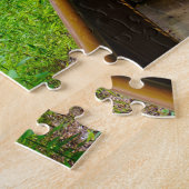 ドライ滝ノースカロライナ。クリスマスグリーティング ジグソーパズル (側面)