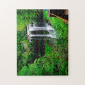 ドライ滝ノースカロライナ。 ジグソーパズル (縦)