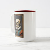 ドライ絵を描を見る ツートーンマグカップ (正面左)