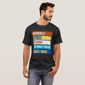 ドライ退職したクリーナー除退職した去ドライクレア Tシャツ (正面フル)