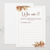 ドライ パンパス グラス 誰 私 ゲーム カード (正面/裏面)