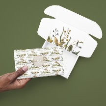 ドライ フローラル お祝い ティッシュペーパー