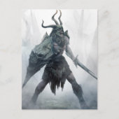 ドラウ完全に死んでいなグウォリアーはがき ポストカード (正面)