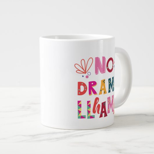 ドラカラフルマなし ジャンボコーヒーマグカップ (正面右)