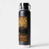 「ドラカリス」ドロゴン呼吸炎グラフィック ウォーターボトル (背面)