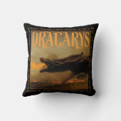 「ドラカリス」ドロゴン呼吸炎グラフィック クッション (裏面)