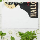 ドラキュラがお前に夜を不気味祈る キッチンタオル (折り畳み)