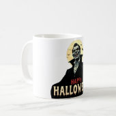 ドラキュラがお前に夜を不気味祈る コーヒーマグカップ (正面左)