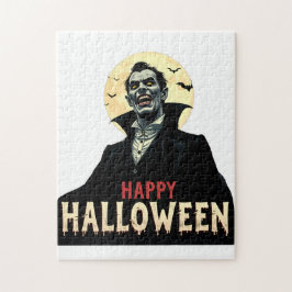 ドラキュラがお前に夜を不気味祈る ジグソーパズル