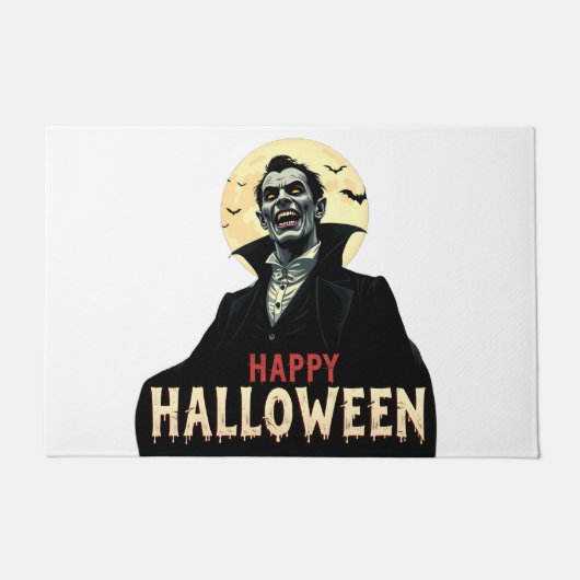 ドラキュラがお前に夜を不気味祈る ドアマット (正面)