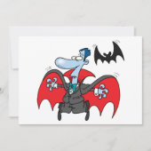 ドラキュラとこうもり招待状 招待状 (正面)