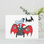 ドラキュラとこうもり招待状 招待状 (スタンド正面)